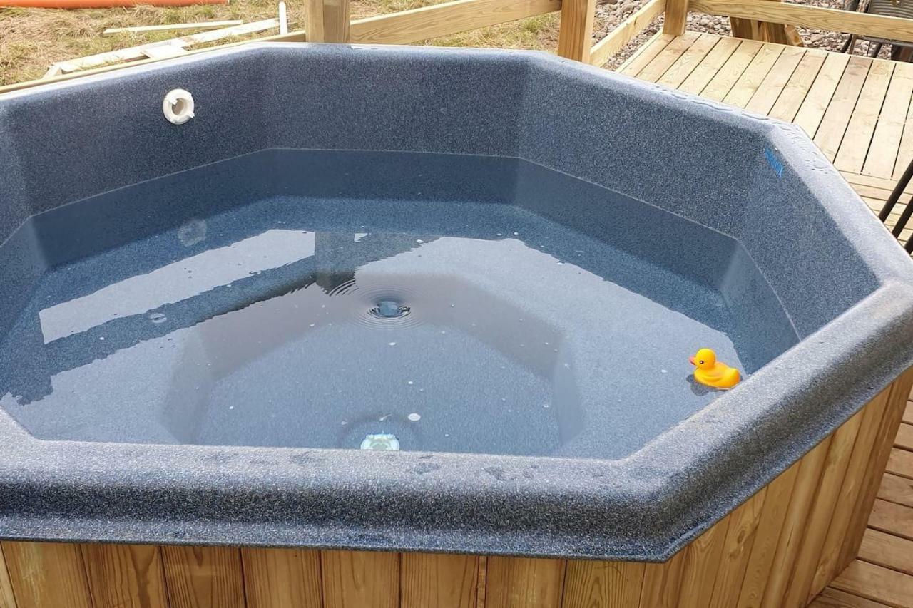 Hvammur 3 Hrakholar With Private Hot Tub Kaldrananes ภายนอก รูปภาพ
